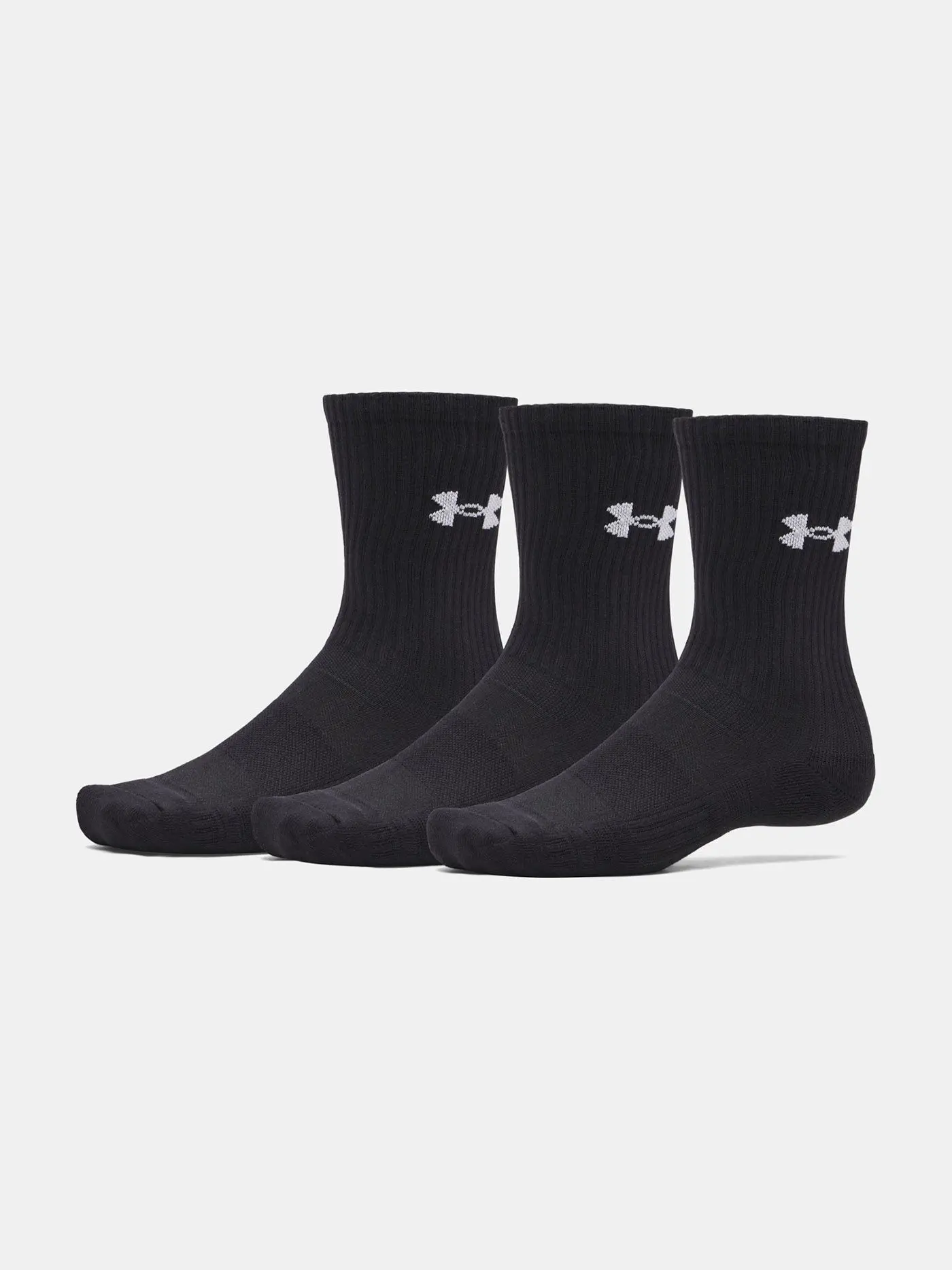 3PACK ponožky Under Armour černé (6009685 008)