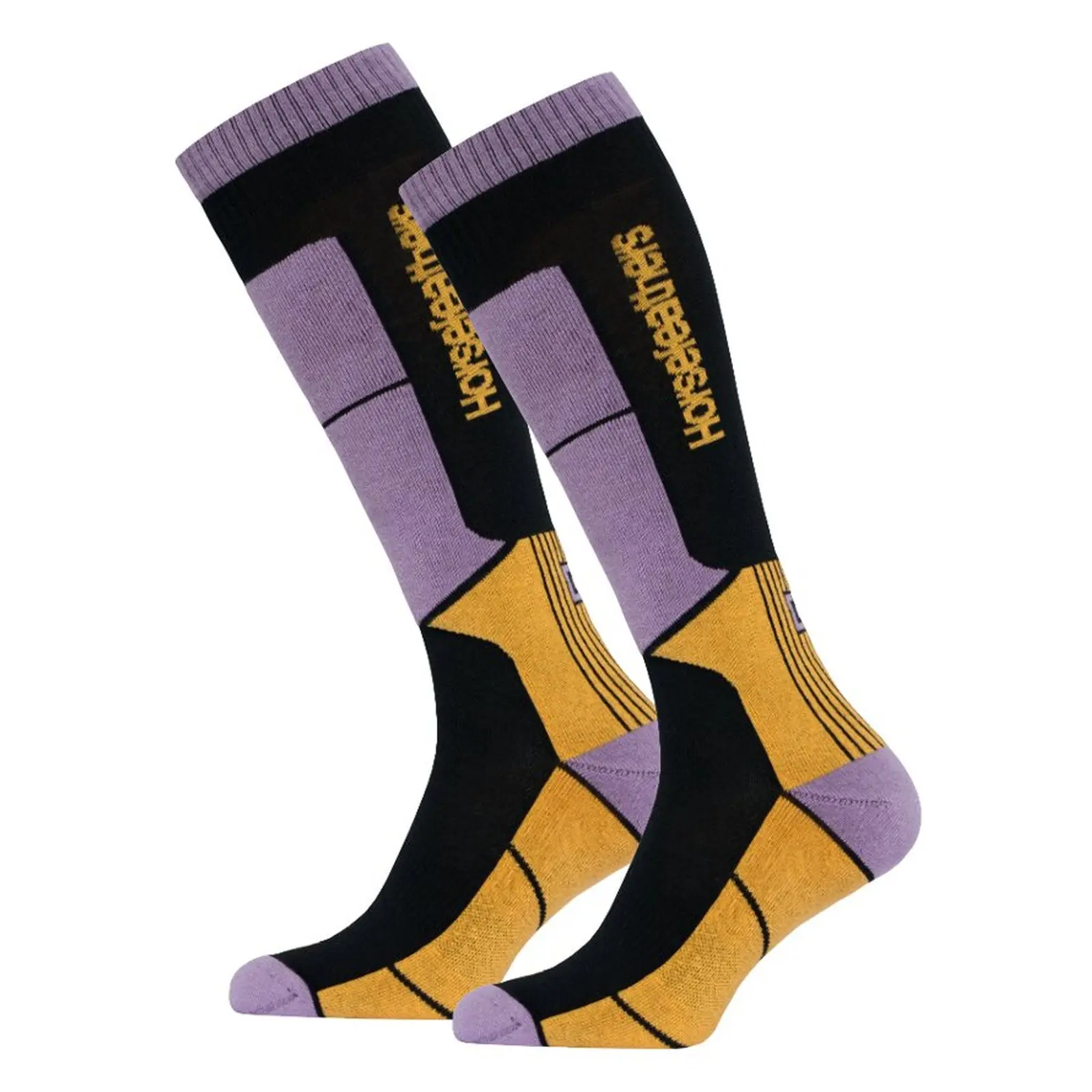 Ponožky Horsefeathers Totia Thermolite Violet snowboardové vícebarevné (AW133H) S