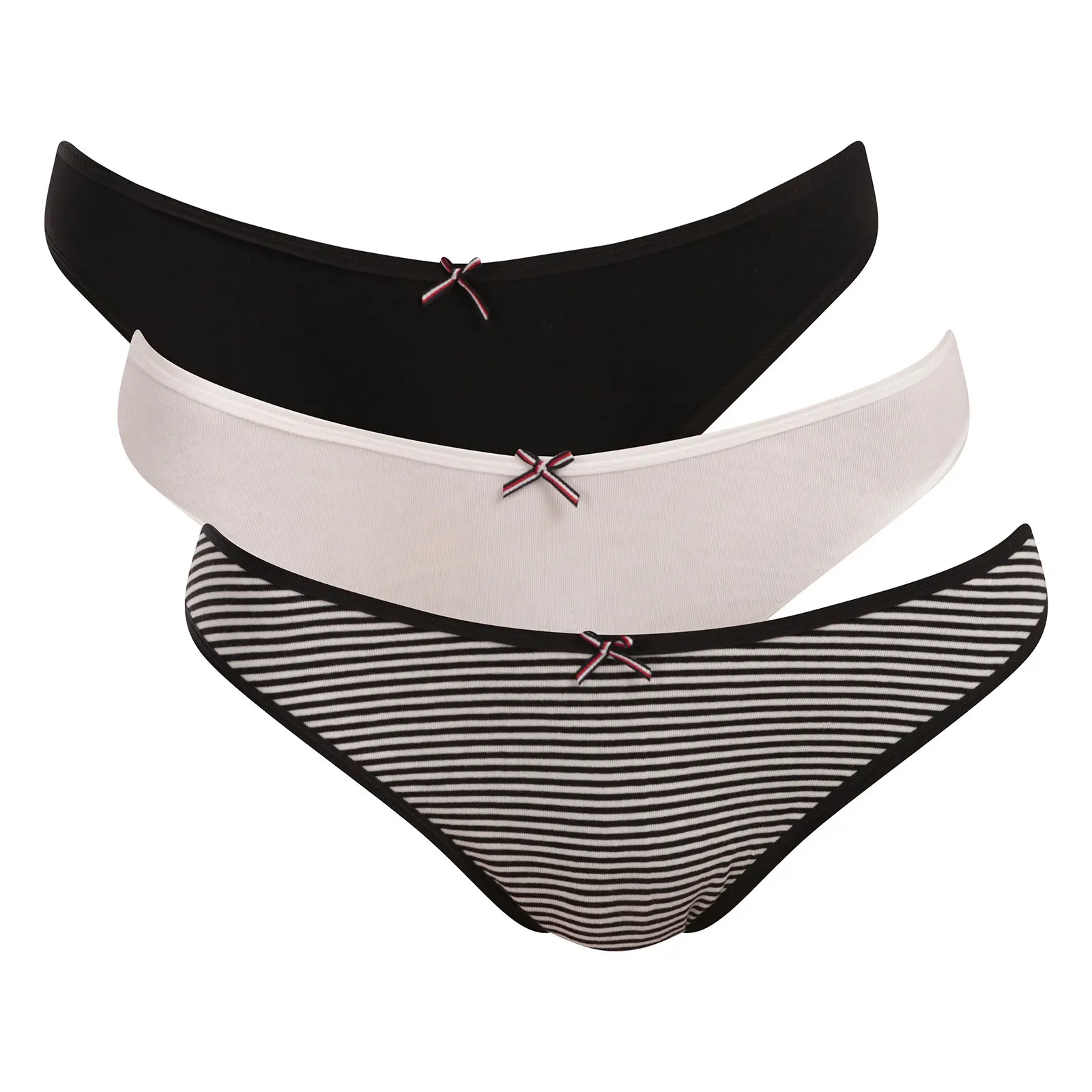 3PACK dámské kalhotky brazilky Tommy Hilfiger vícebarevné (UW0UW05968 0K4) L