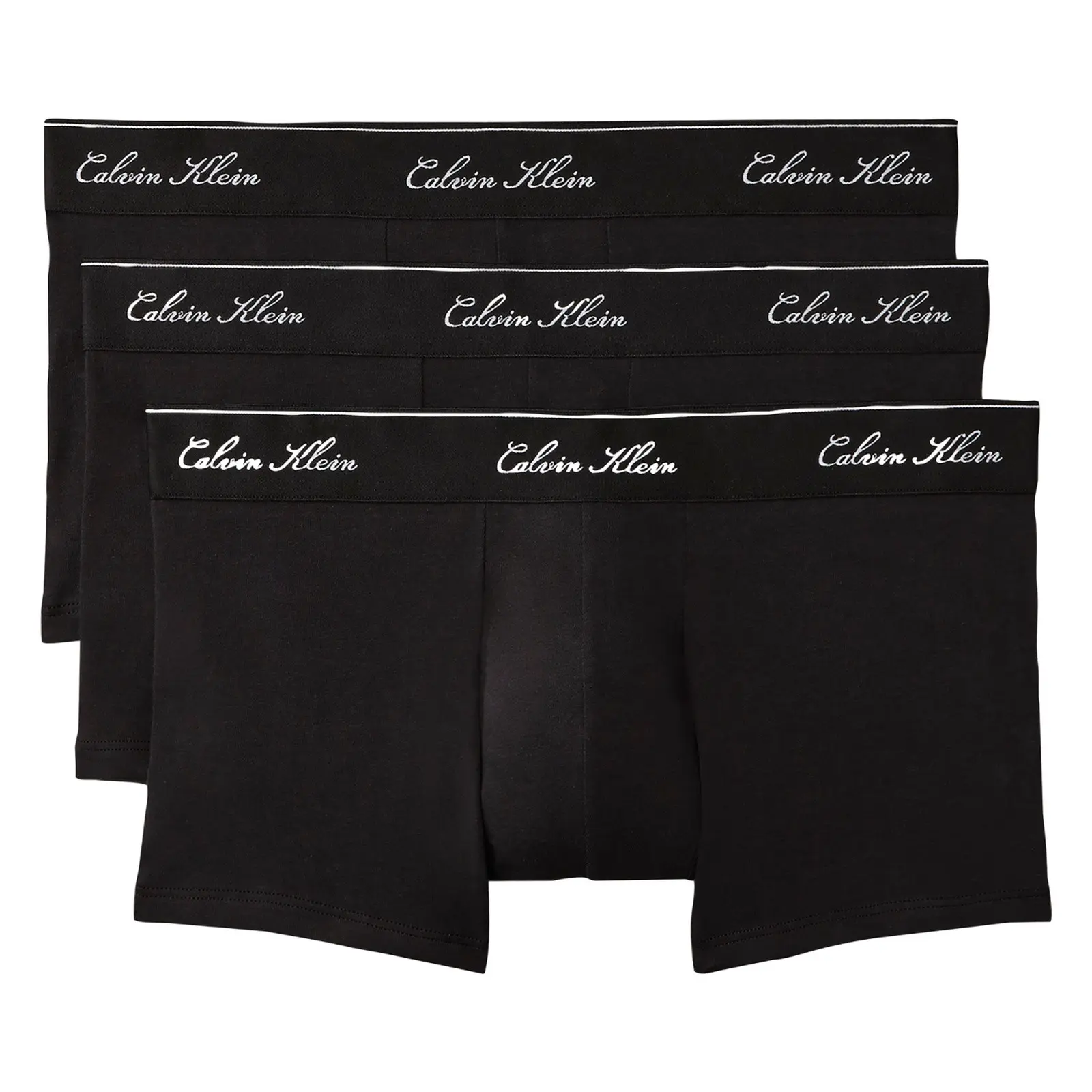 3PACK pánské boxerky Calvin Klein černé (NB4607-TM6)