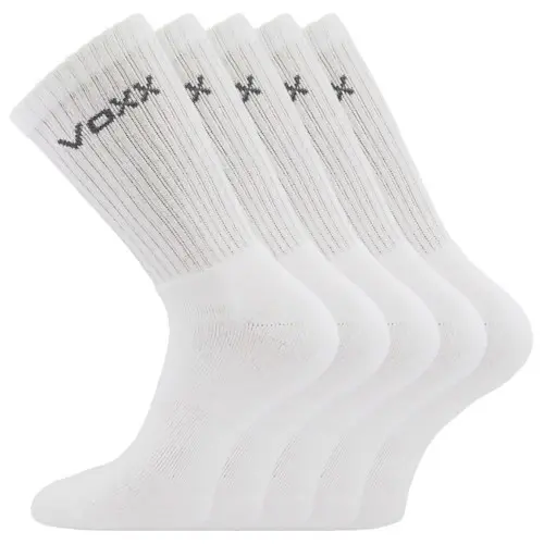 5PACK ponožky VoXX Hyde froté bílé