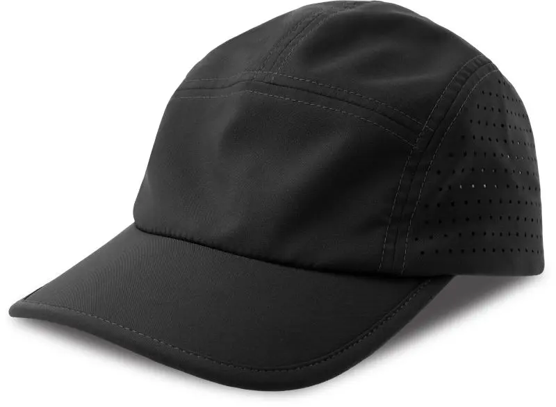 5 panelová outdoor kšiltovka Camper - black