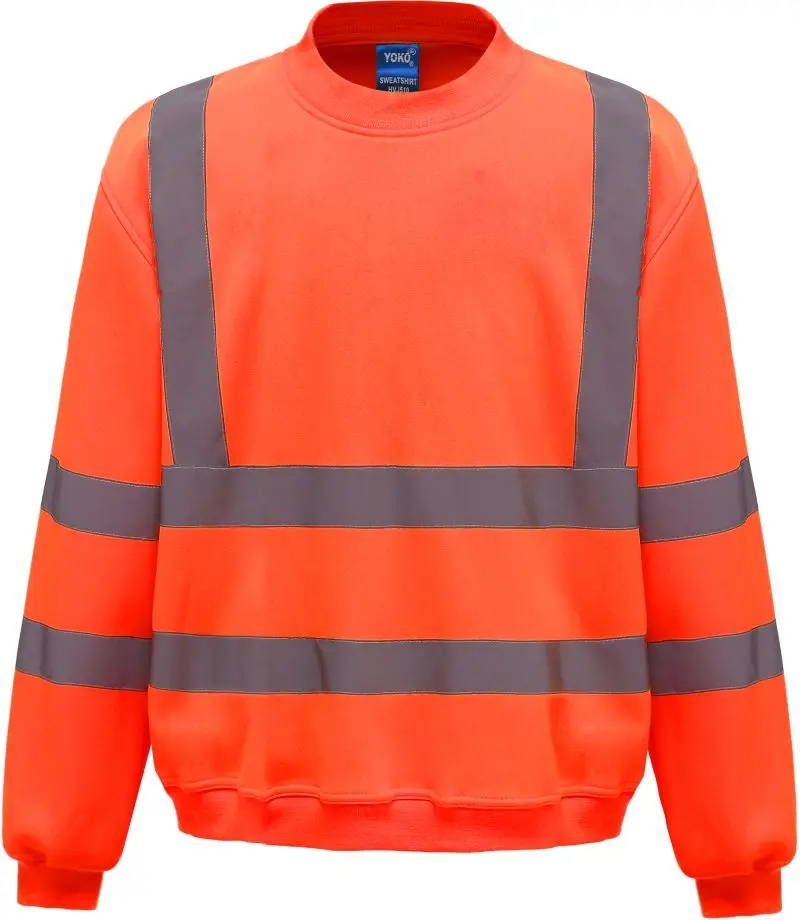 Hi-Vis mikina - hi vis orange