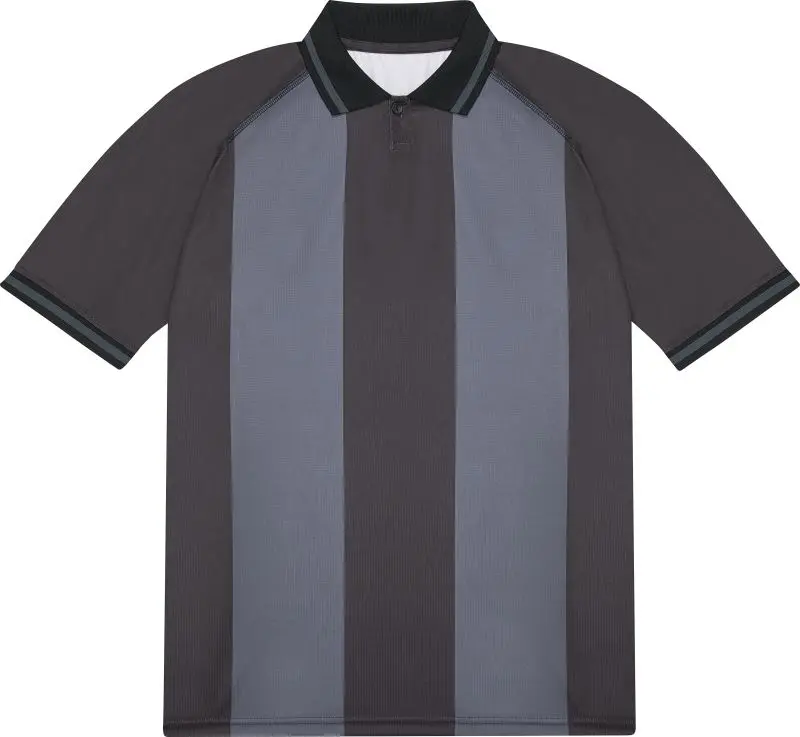 Unisex polo "Active" - black/dark grey