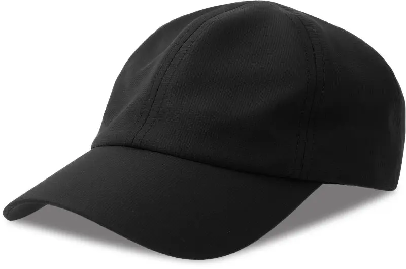6 panelová kšiltovka - black