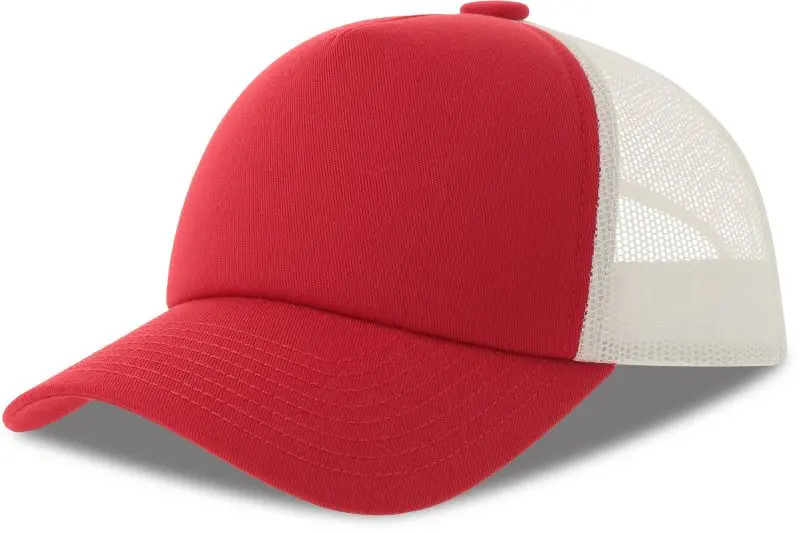 5 panelová Trucker kšiltovka - red