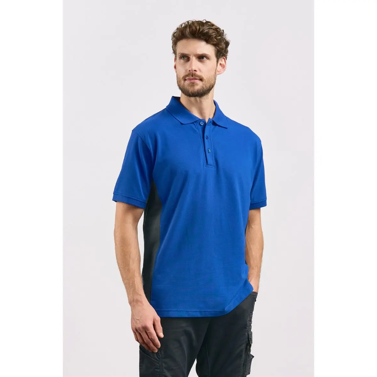 Unisex kontrastní pracovní polo - EXCD -