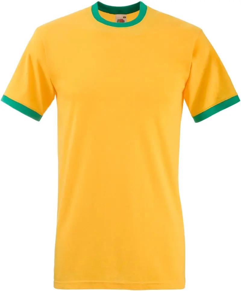 Racerback tričko - sunflower/kelly green