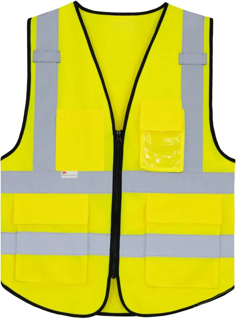 Hi-Vis multifunkční vesta - hi vis yellow