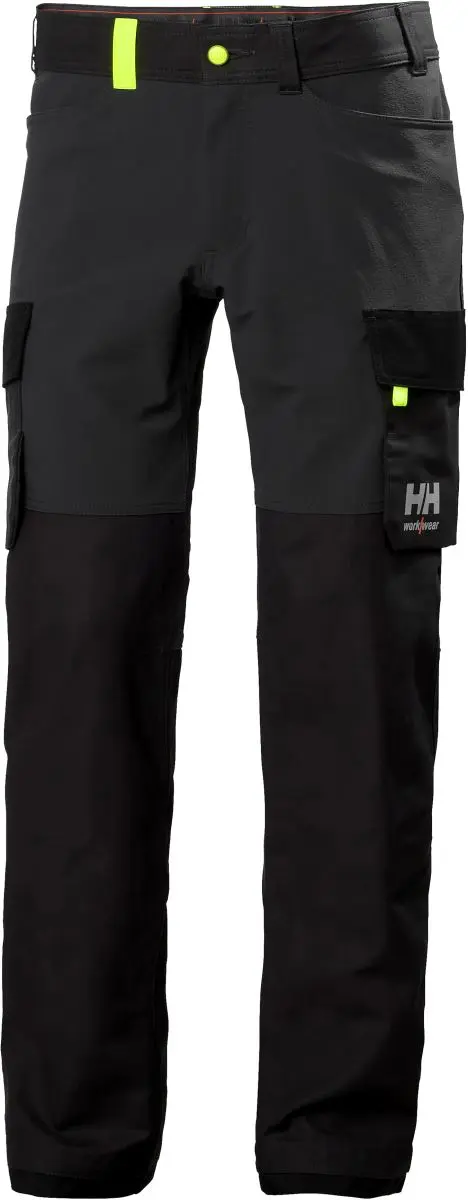 Pracovní kalhoty cargo "Oxford" - krátké - ebony/black