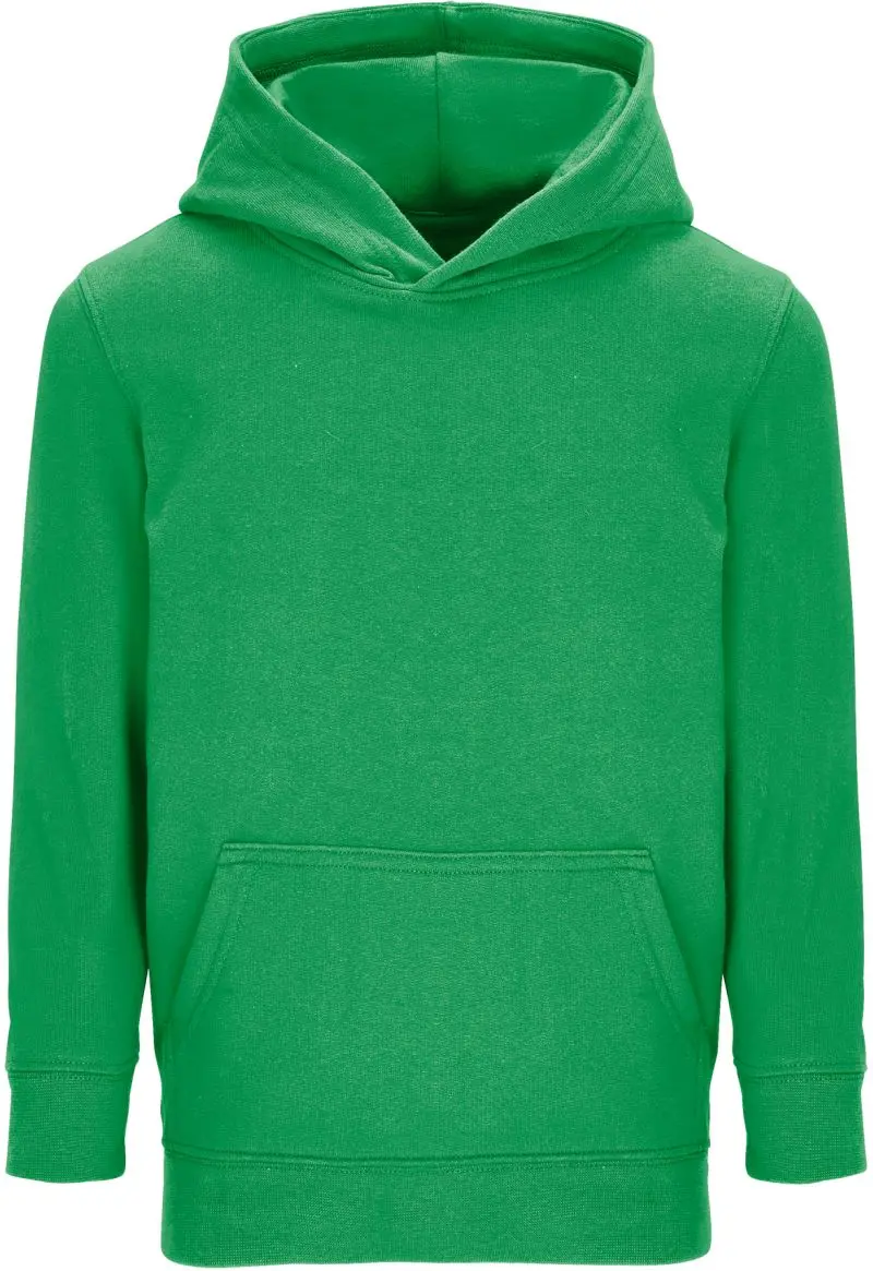 Dětská mikina s kapucí - kelly green