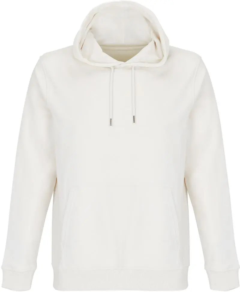 Unisex mikina s kapucí - off white