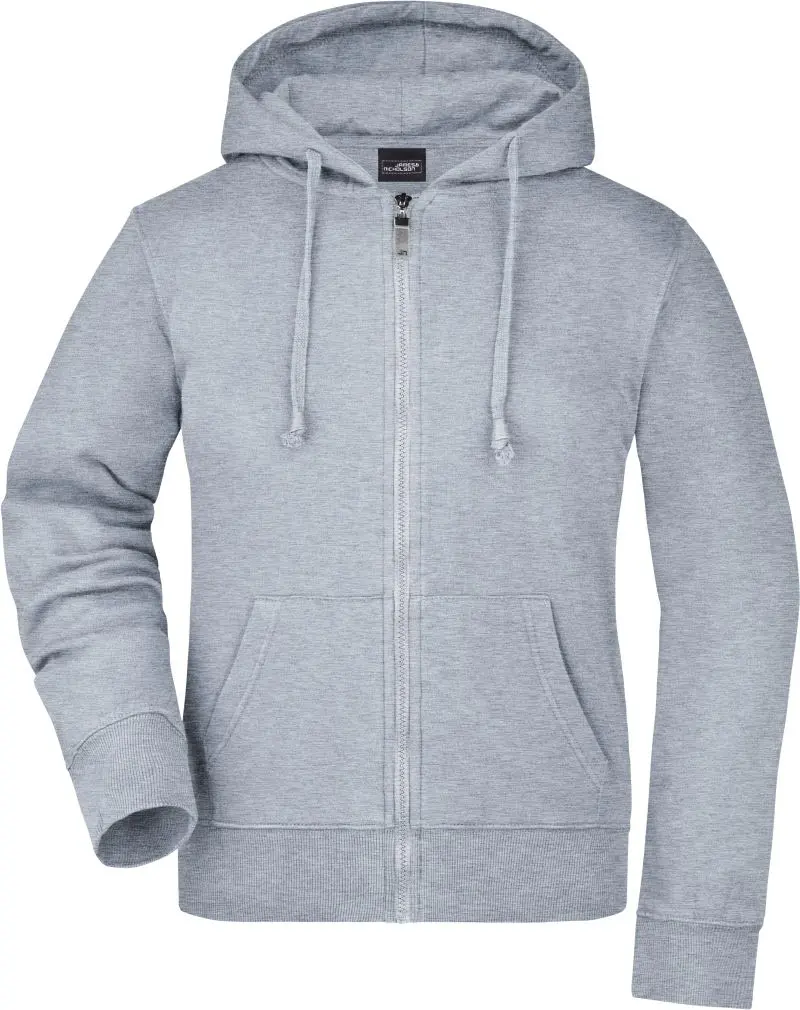 Dámská mikina s kapucí - grey heather