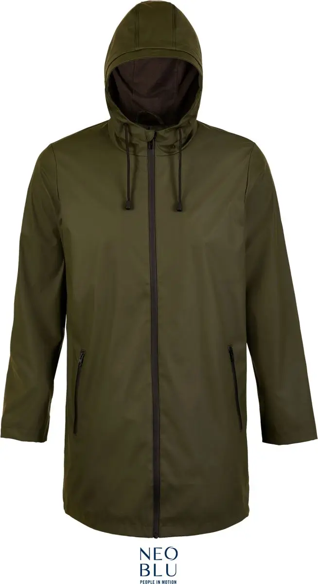 Nepromokavá pánská vosková bunda - deep khaki
