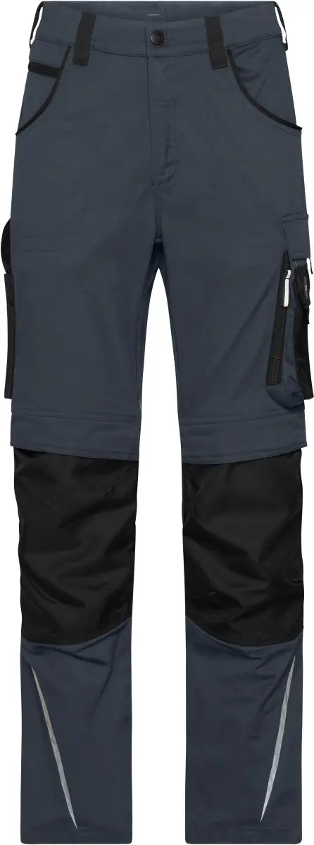 Pracovní kalhoty "Modern Style" - Strong - carbon/black