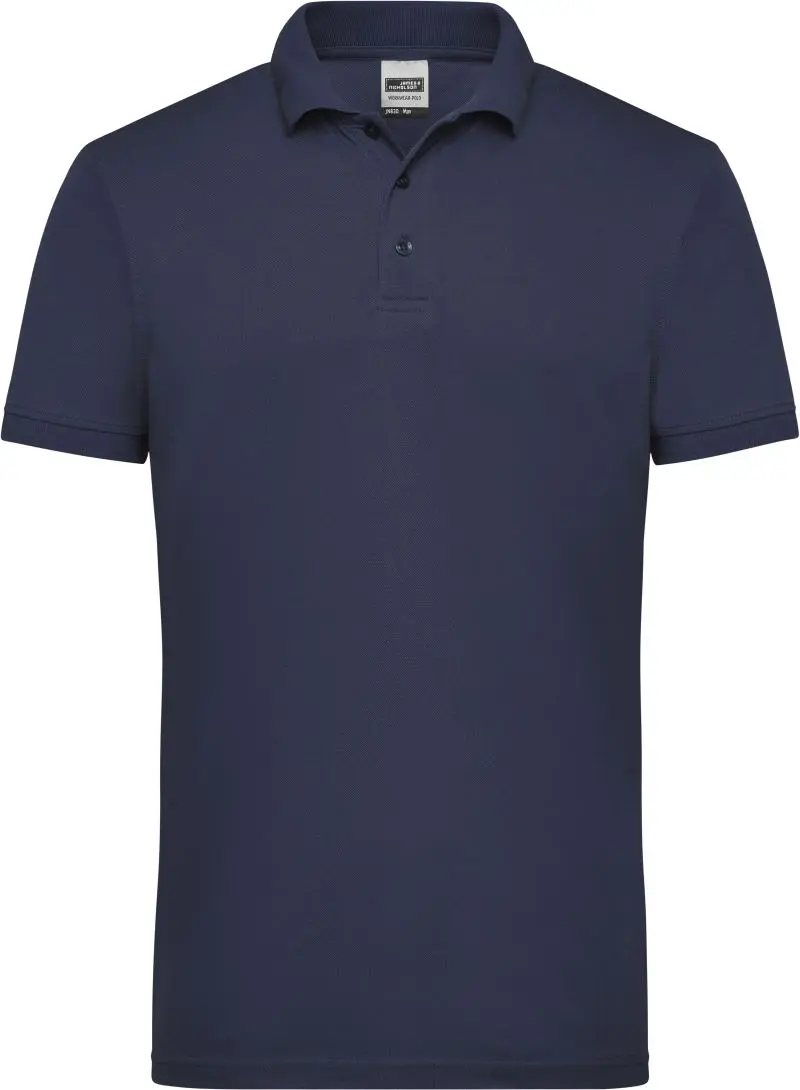 Pánské pracovní piqué polo - navy