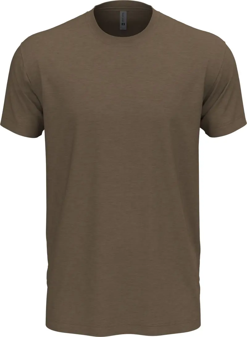 Unisex CVC tričko - espresso