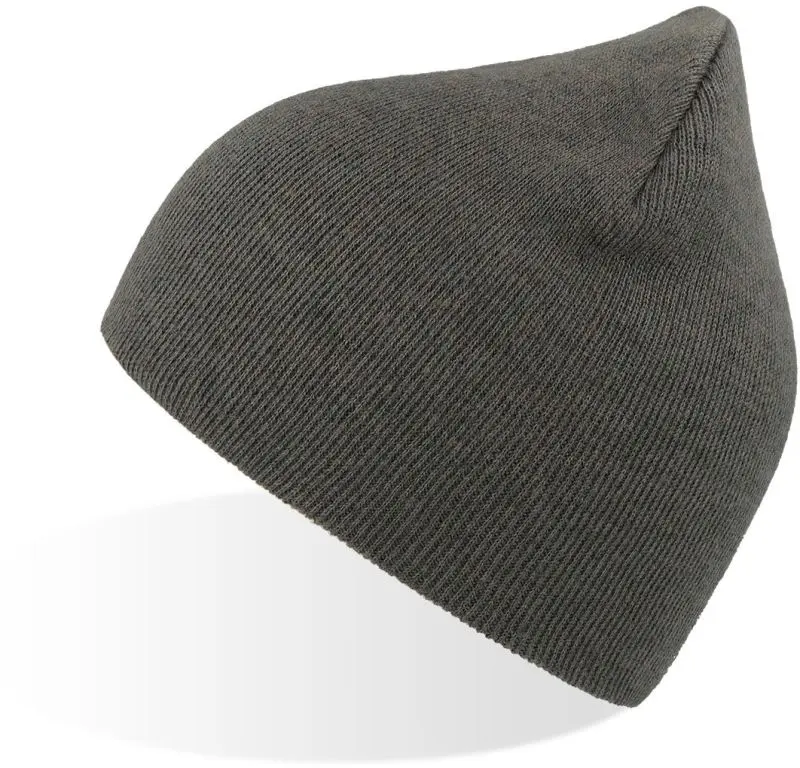 Pletená čepice - dark grey