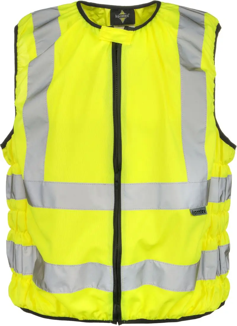 Bezpečnostní vesta pro motocyklisty - yellow