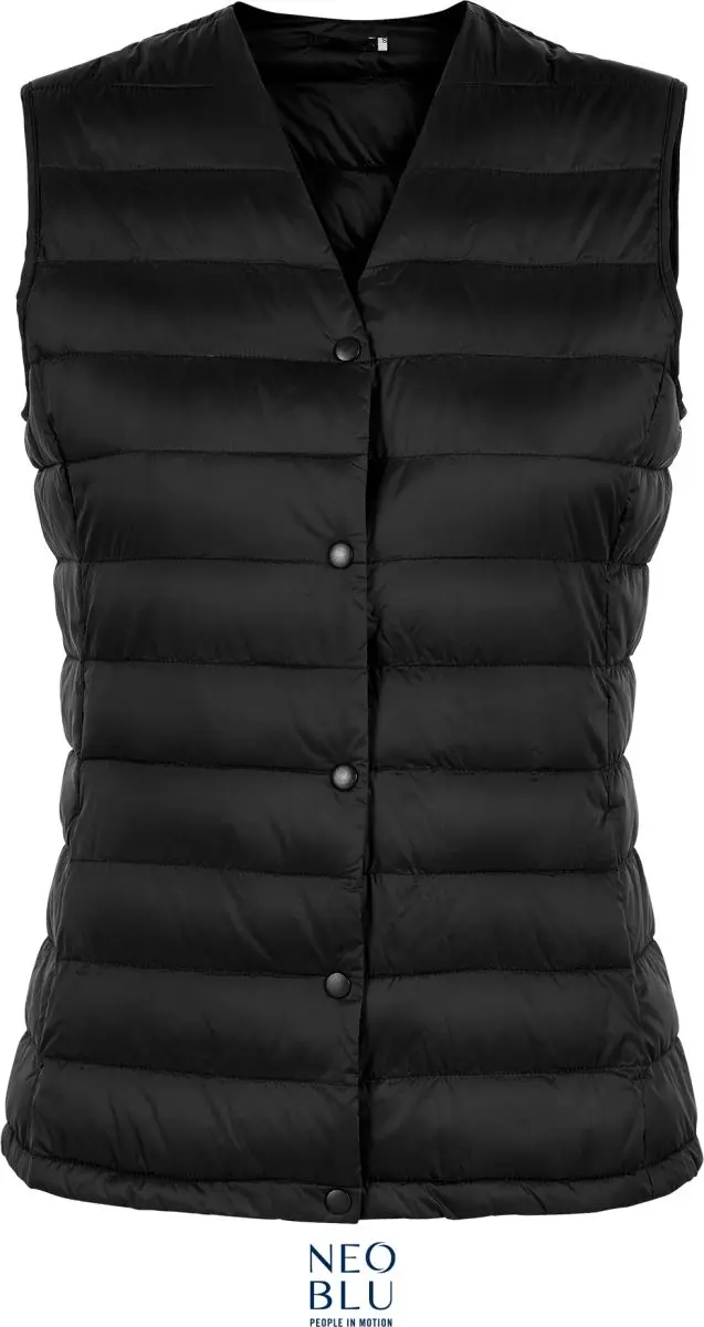 Dámská prošívaná vesta - deep black