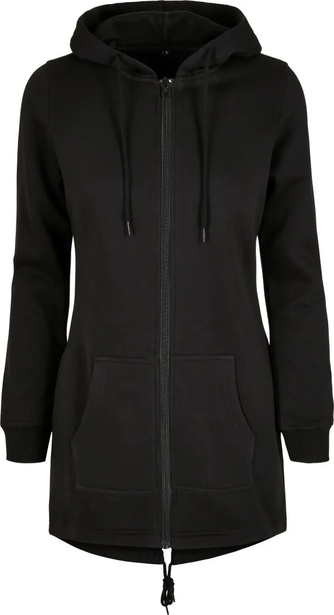 Dámská sweat parka - black