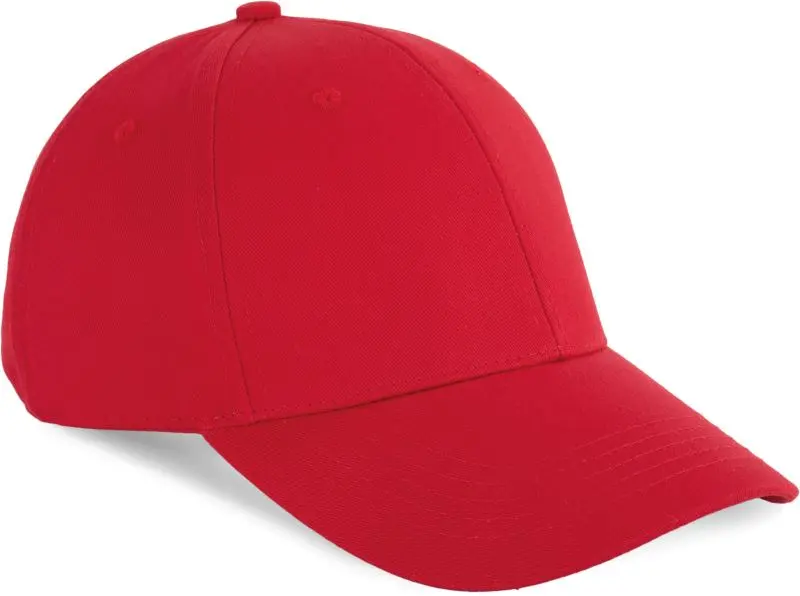 6 panelová kšiltovka - classic red