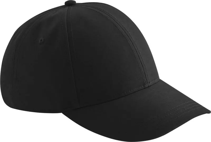 Vodoodpudivá 6 panelová kšiltovka - black