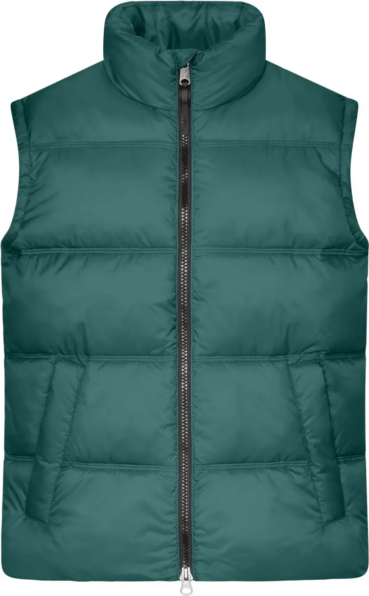 Pánská vesta - smoky green