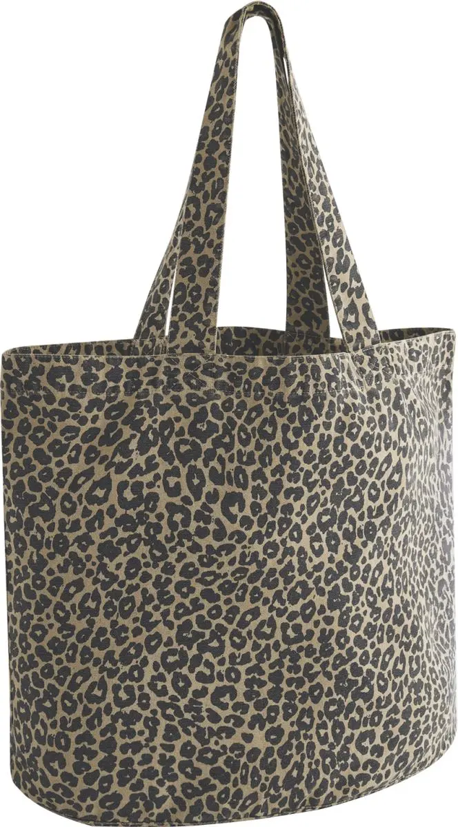 Plátěná taška "Leopard" - vintage leopard print