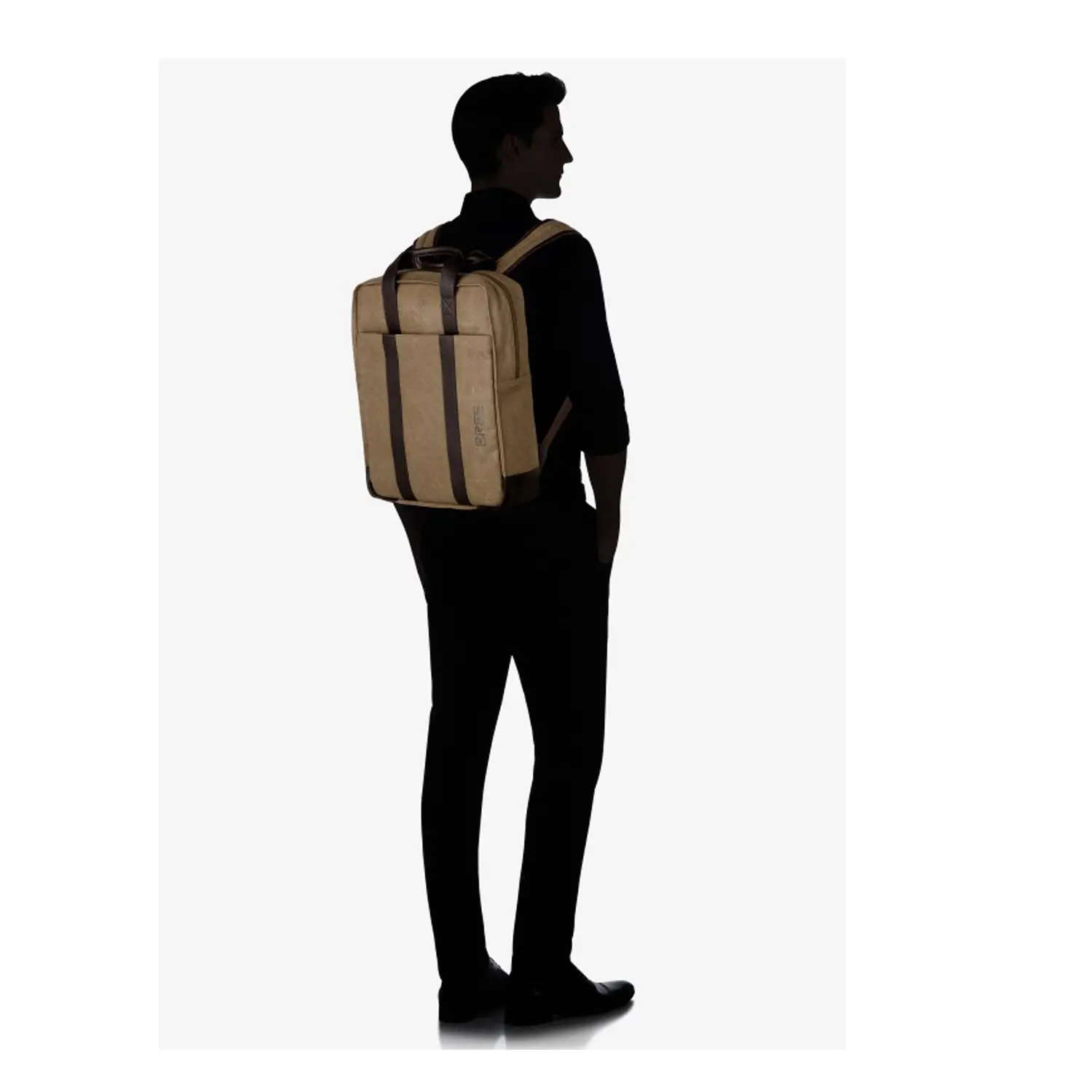 Bree Punch Casual 716 Beige/Black Coffee