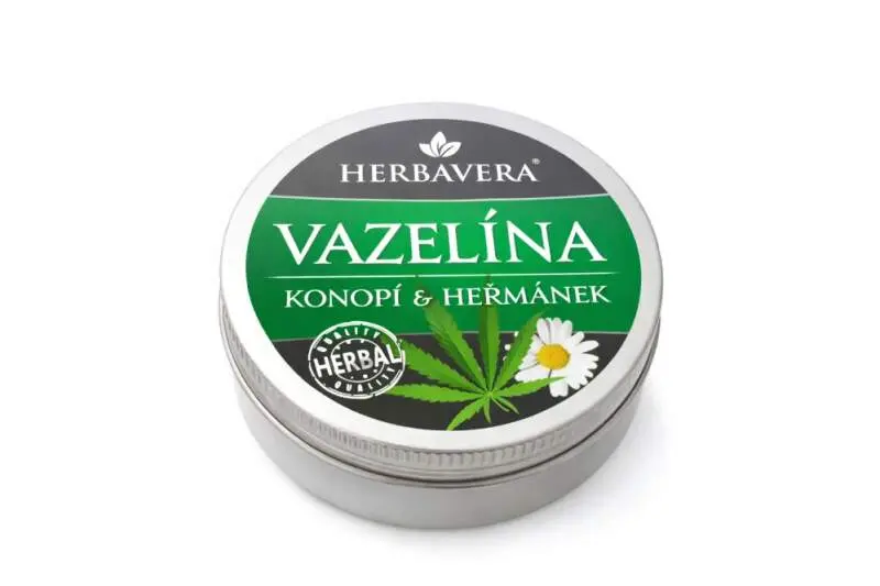 Vazelína konopí a heřmánek