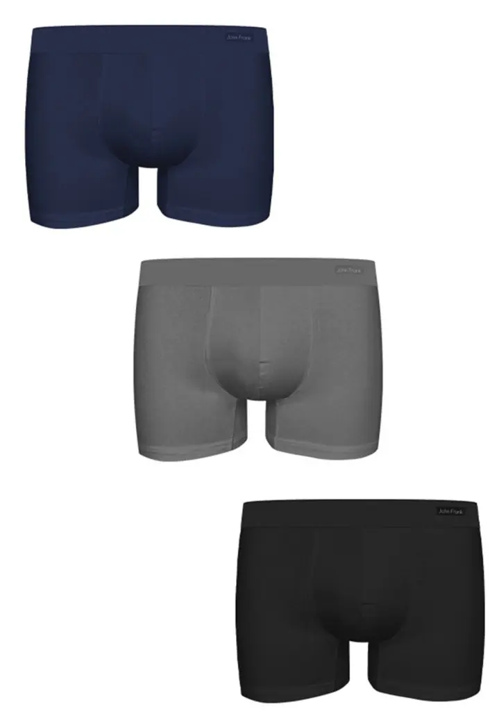 Pánské boxerky JOHN FRANK JF3BMODHNA01 3pack