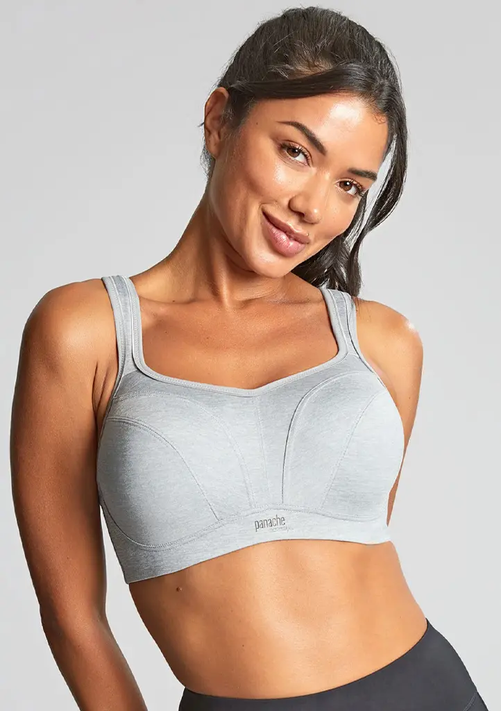 Sportovní podprsenka Panache 5021 grey/marl