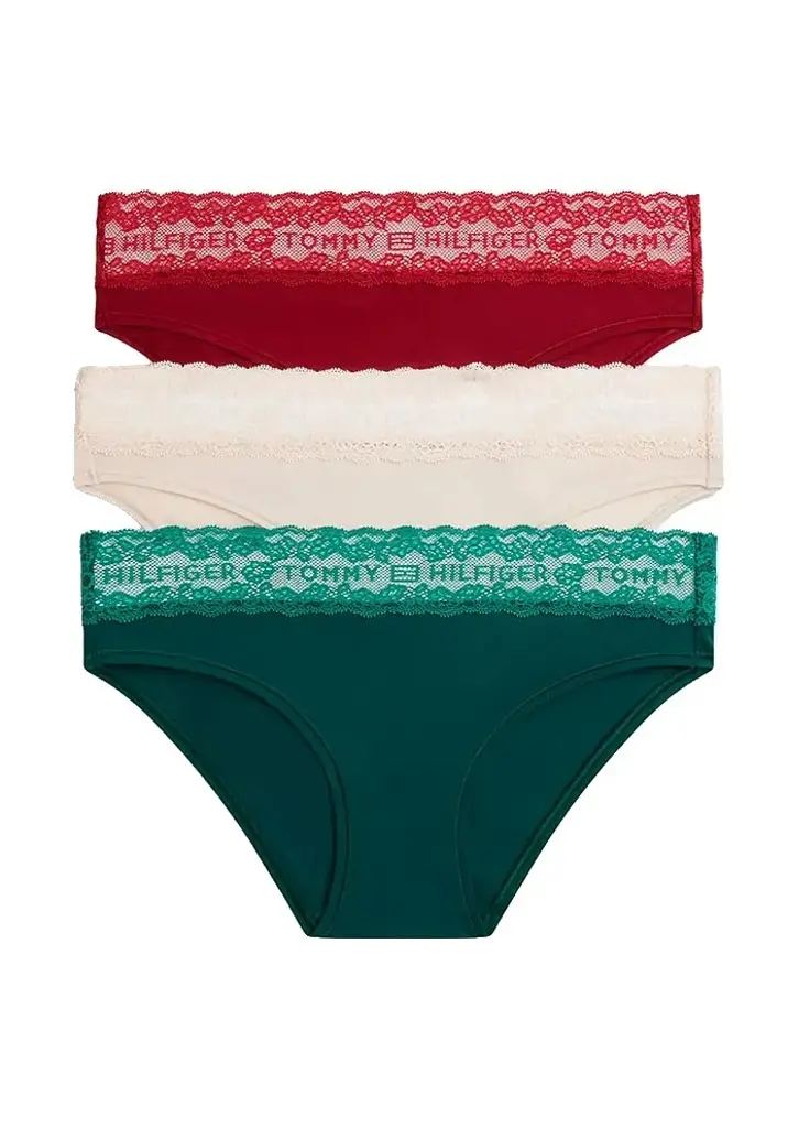 Dámské kalhotky Tommy Hilfiger UW0UW06671 0LE 3PACK