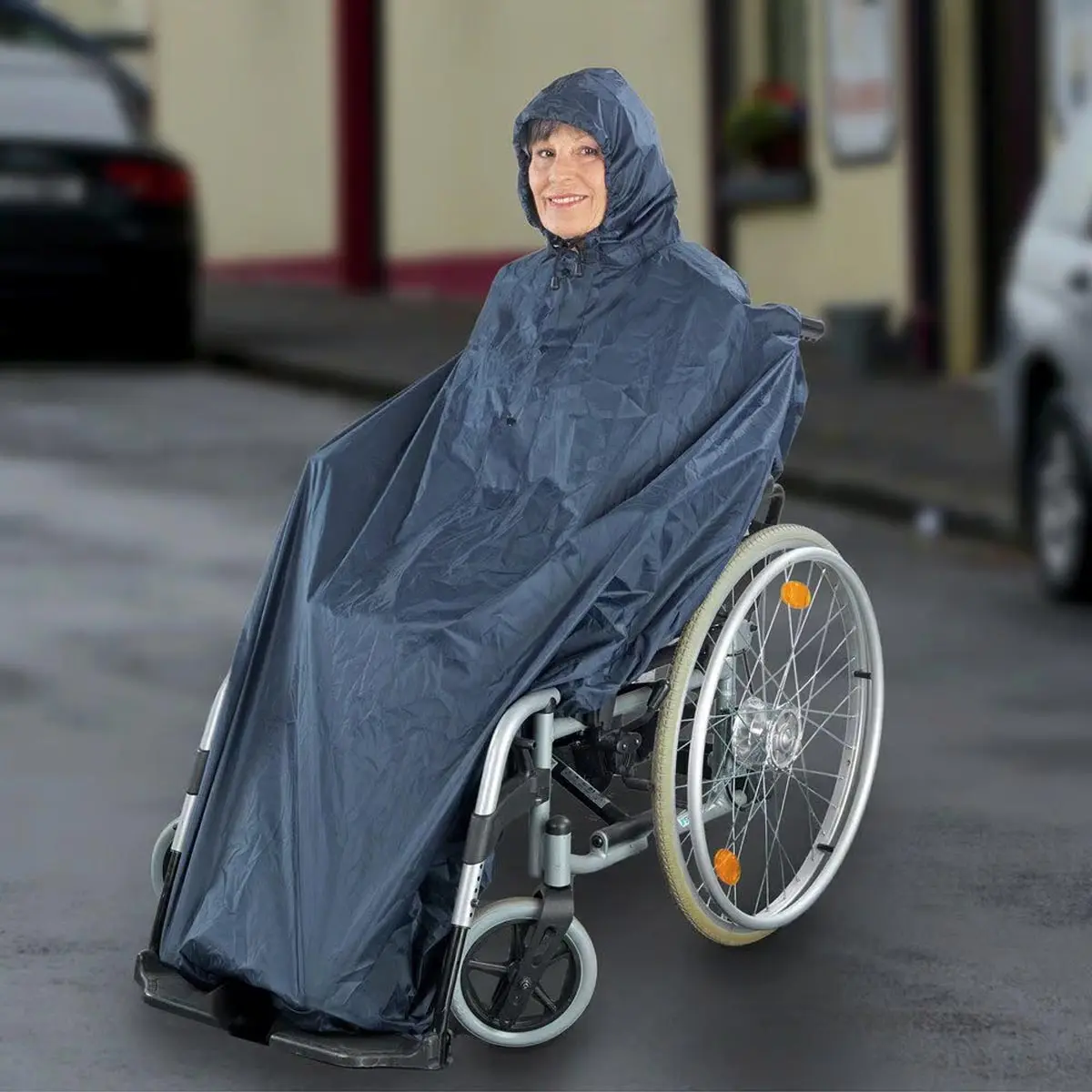 Pláštěnka na invalidní vozík