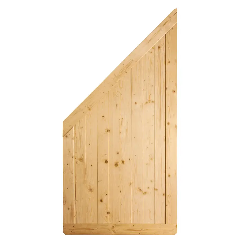 Dělící stěna Modern plná zkosená
