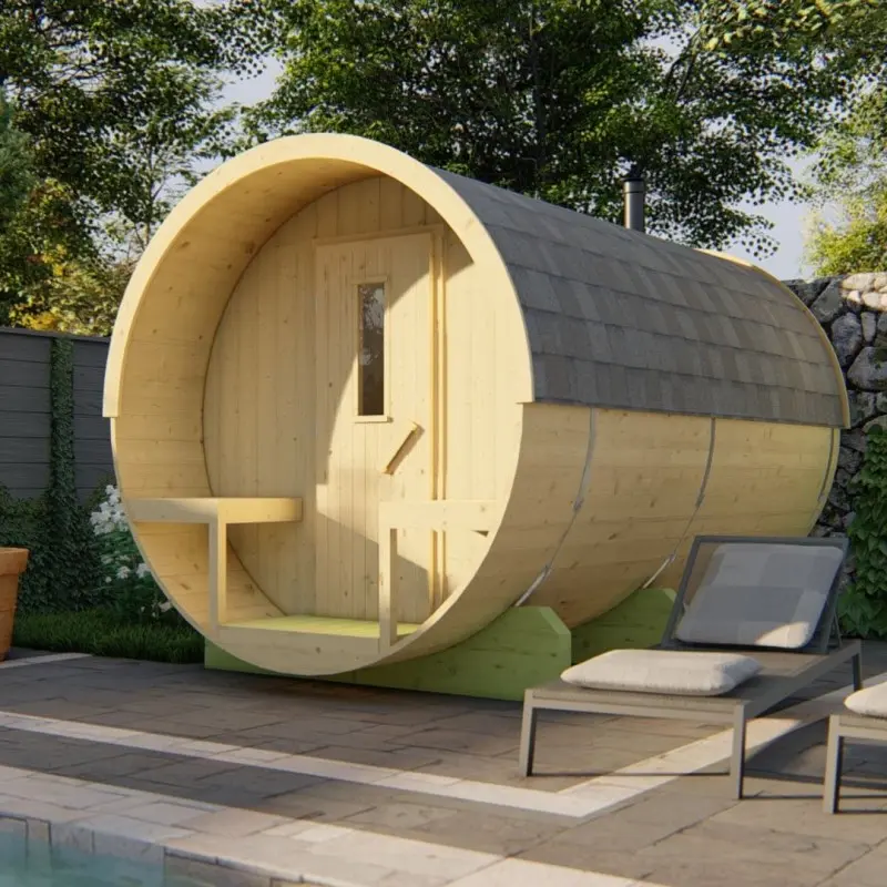 Sauna Barrel 350