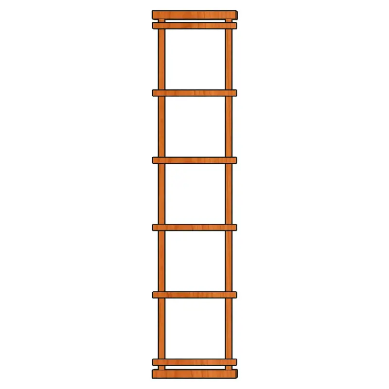 Mříž Pergola 41x180