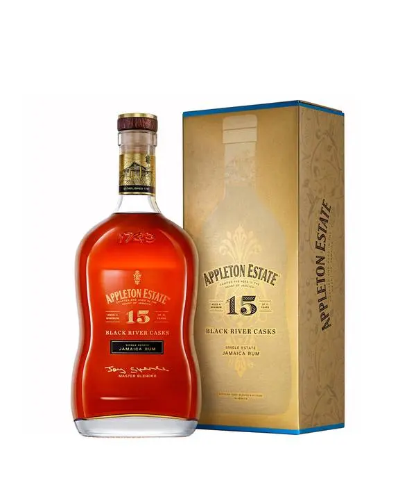 Appleton Estate 15 letý Black River Casks 43% 0,7l
