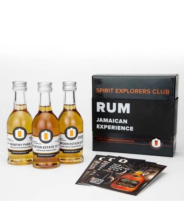 Spirit Explorers Club Jamaican Experience Mini Pack 44,6666% 0,12 l