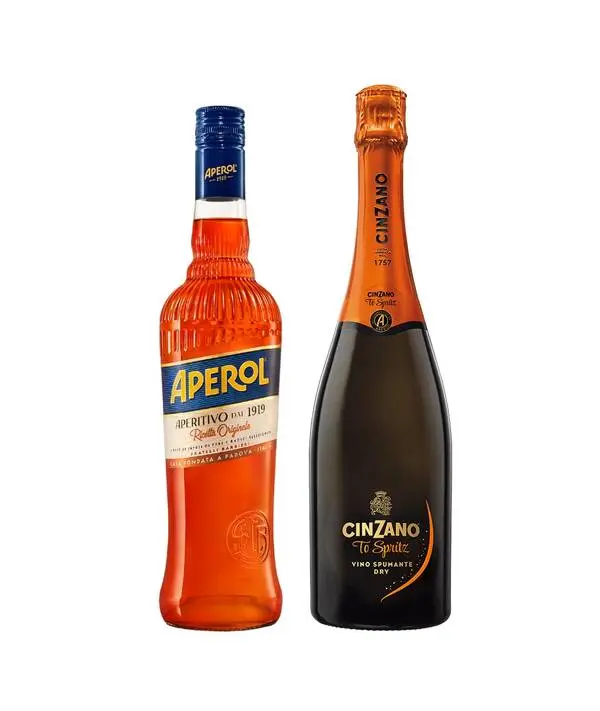 Zvýhodněný set = Aperol + Cinzano Pro-Spritz 11,26% 1,45 l