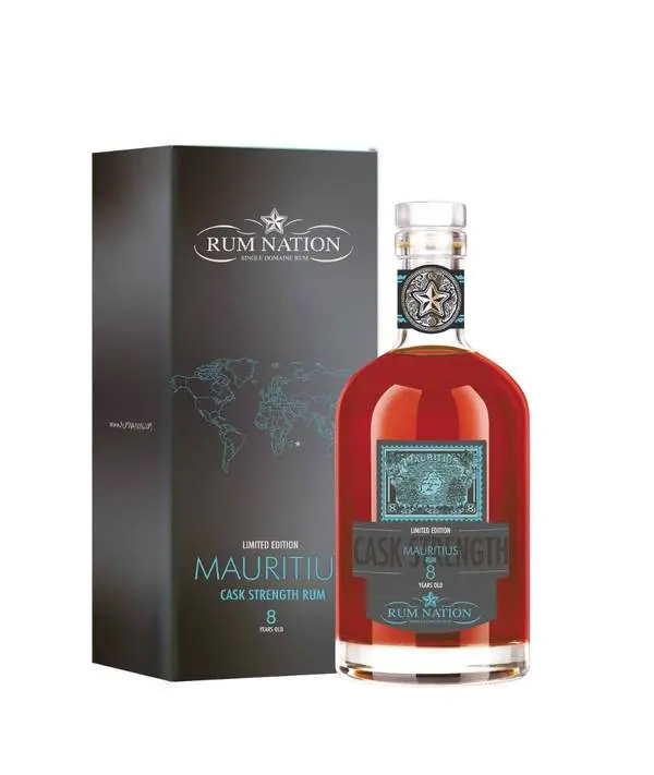 Rum Nation Mauritius 8 Y.O. Cask Strength 54,9% 0,7 l