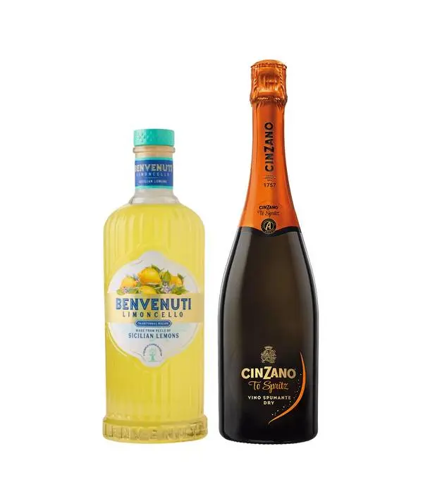 Limoncello & Cinzano To-Spritz 19,75% 1,45 l