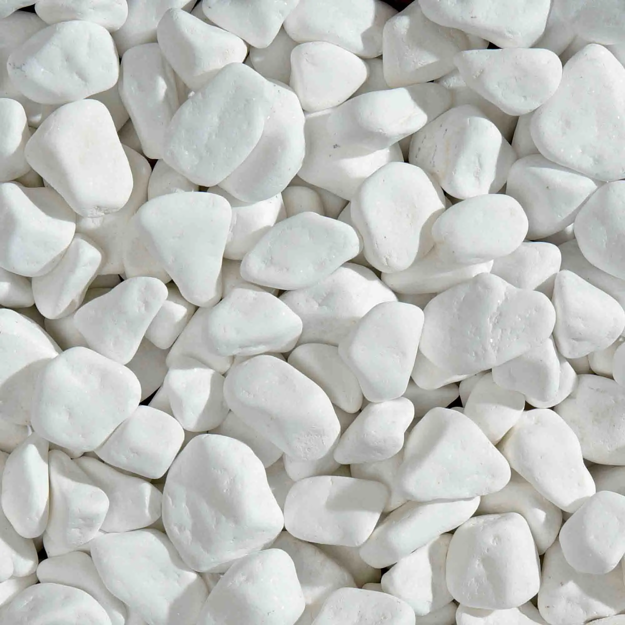 Zafido (distributor) Okrasné valounky Thassos White 10 - 30 mm 20 kg