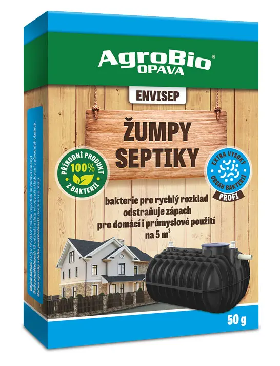 AgroBio ENVISEP - žumpy septiky 50 g