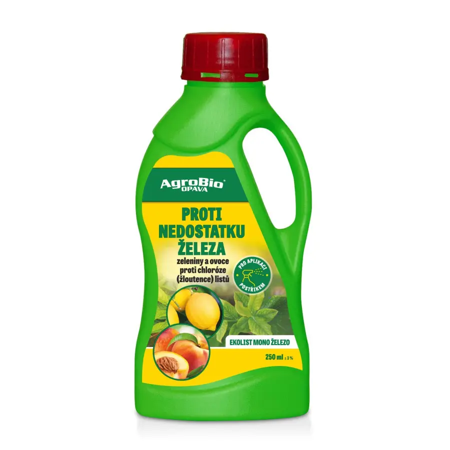 AgroBio Proti nedostatku železa 250 ml (Ekolist mono železo)