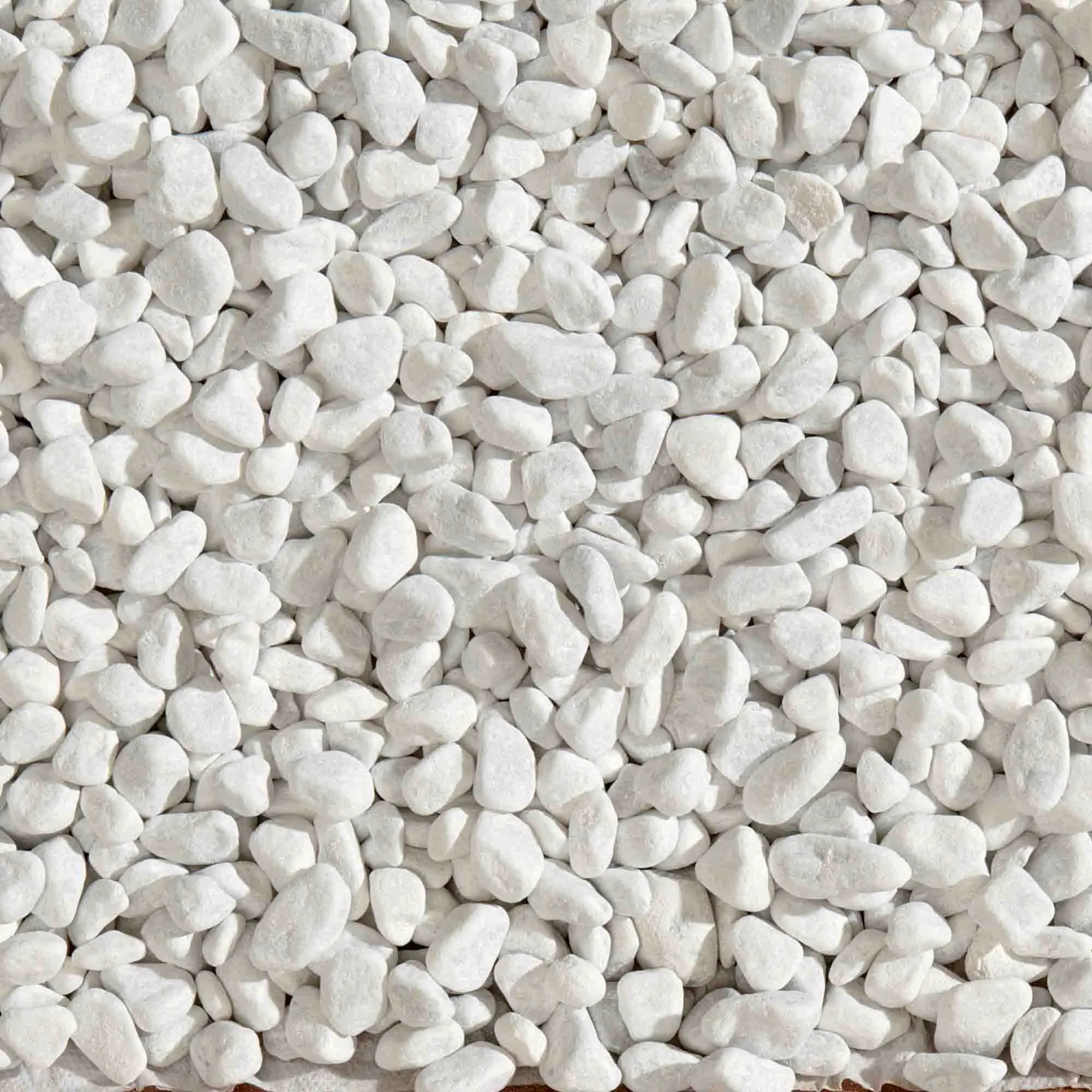 Zafido (distributor) Okrasné valounky Bianco Carrara 7 - 15 mm 25 kg