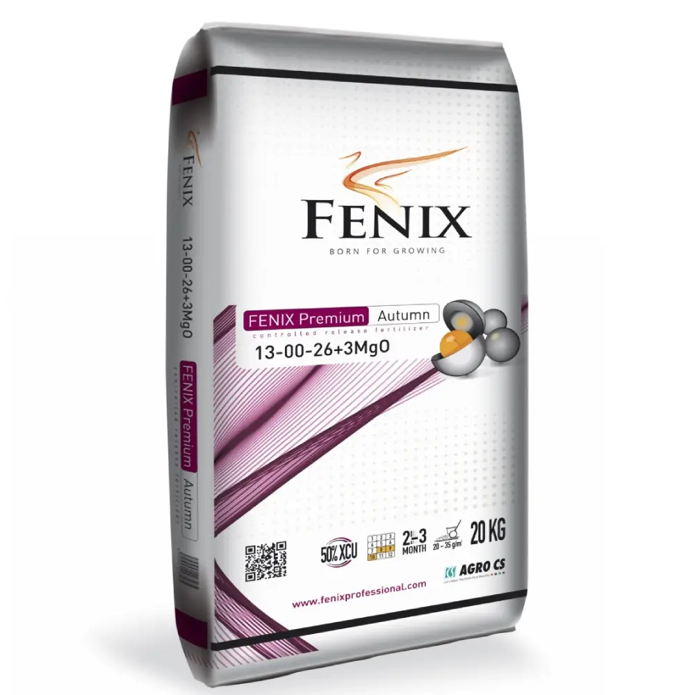 AGRO CS FENIX Premium Autumn trávníkové hnojivo 20 kg