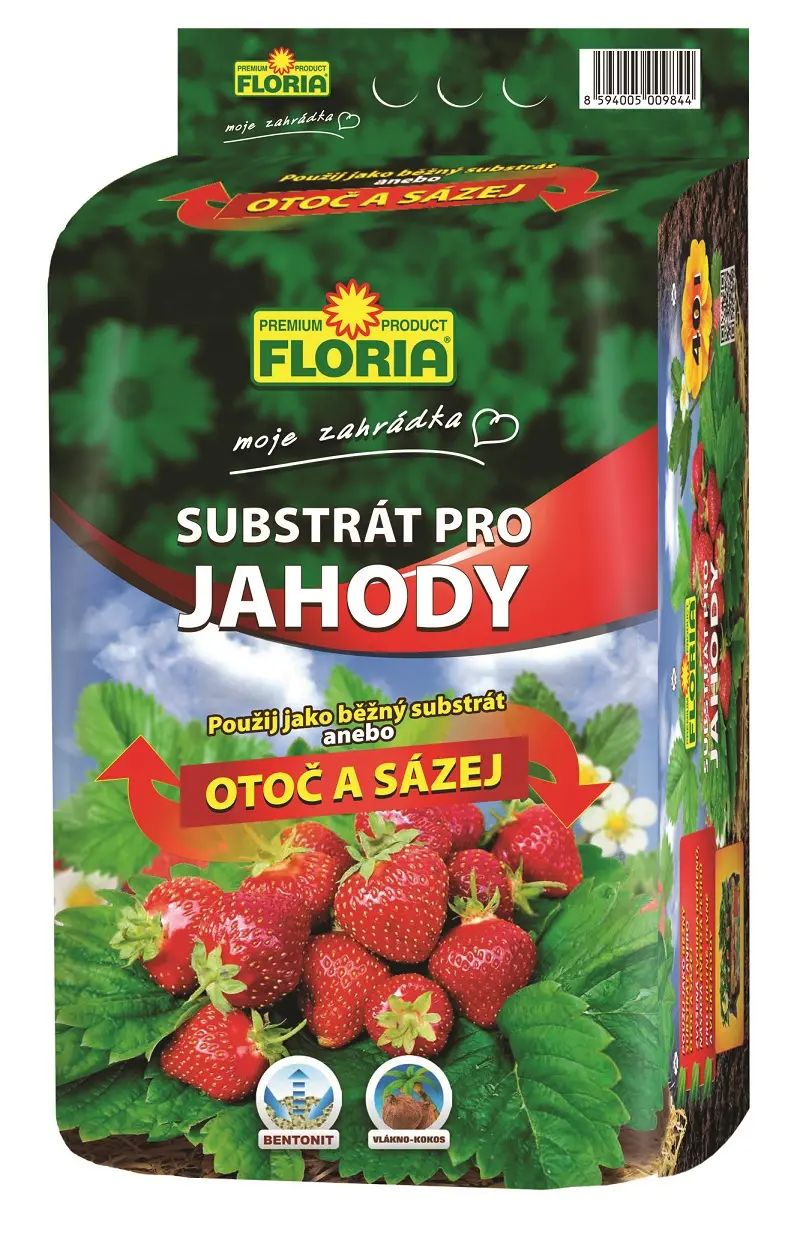 AGRO CS FLORIA Substrát pro jahody 40 l