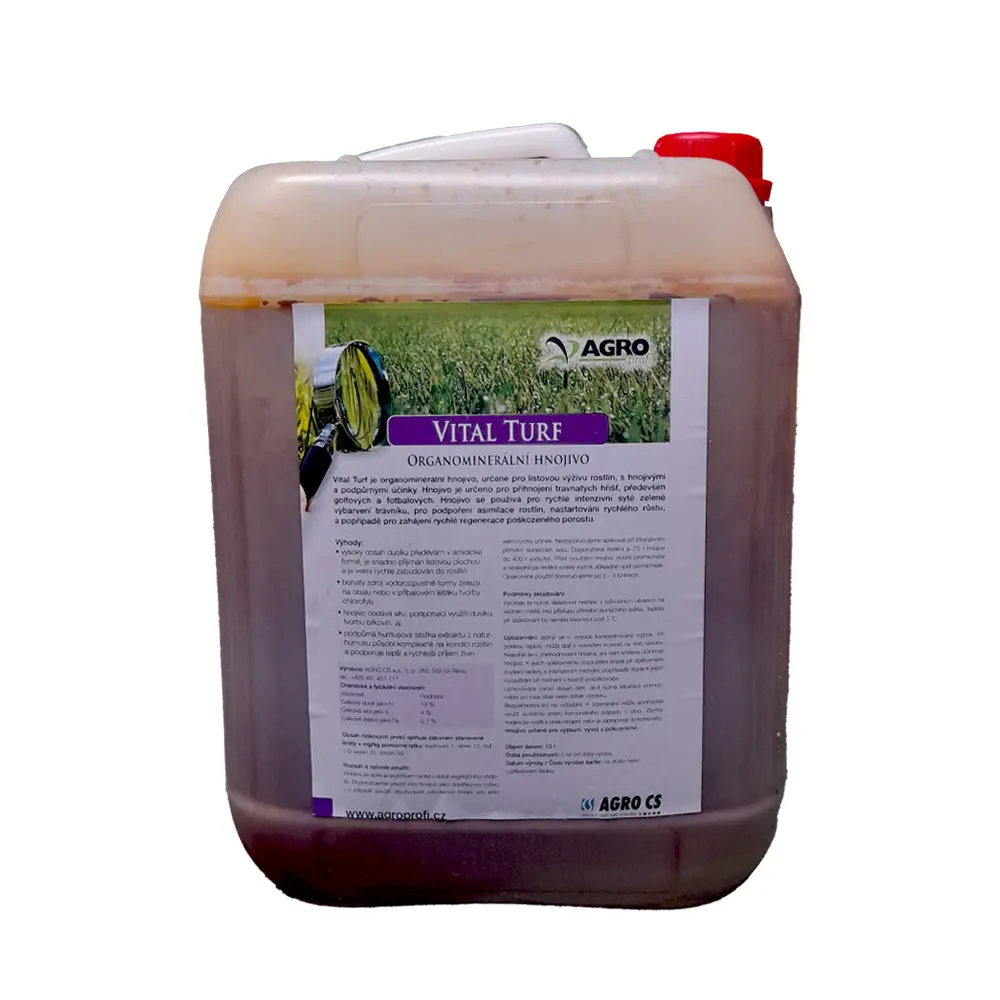 AGRO CS Vital Turf kapalné trávníkové hnojivo 10 l